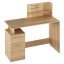 PC stol, hrast sonoma, PLATON NOVO