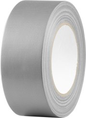 Taśma Strend Pro, 50 mm, dł. 45 m, tekstylna, klejąca, szara