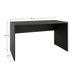 PC stôl, antracit, ADAPO ADP03