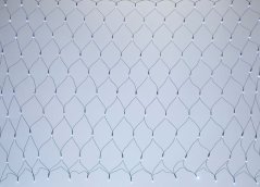 MagicHome Weihnachts-Netzkette, 160 LED kaltweiß, MULTI CONNECT, einfache Beleuchtung, schwarzes Kabel, 230 V, 50 Hz, IP 44, außen, Beleuchtung, L-2 m