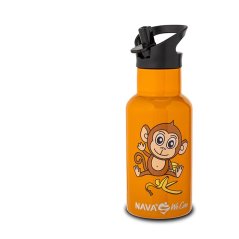 Termoflaša 350 ml nerez, opica oranžová NAVA
