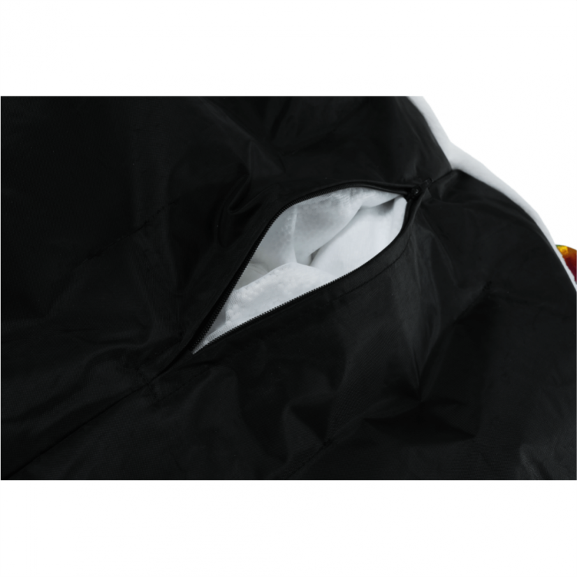 Einhorn-Sitzsack, weiß/rosa/Farbmix, BUFEL