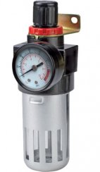 Filter Airtool MF-2, Luft, für Kompressor, mit Regler und Manometer, 1/4&quot;