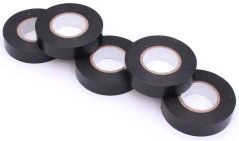 Isolierband PVC 19 mm x 20 m x 0,19 mm, schwarz, PRO-TECHNIK