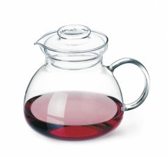 Kuhalo za vodu MARTA 1,5l potpuno staklo KLC