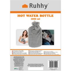 Gumová láhev na horkou vodu s víčkem 2000ml Ruhhy 19806 thermofor