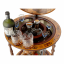 Barový servírovací stolek, třešeň, GLOBUS 2-324