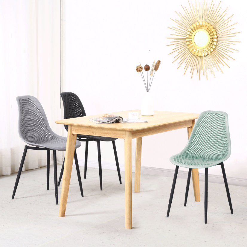 Blagovaonska stolica, zelena/crna, TEGRA TIP 2 - PRODAJA