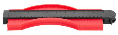 Šablóna na obkreslenie tvarov Strend Pro DG680, 250x101 mm, s uzamknutím vzoru a magnetom