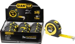 Mérő GIANT CR-82 CE, 5 m, 19 mm, tekercselés, tekercselés, Eladó doboz 12 db