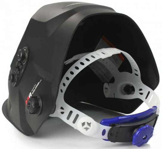 Samozatamnjujuća maska ​​za zavarivanje F2, vizir 100 x 93 mm, 4 senzora, MAR-POL