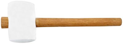 Kladivo Strend Pro 340 g, pryžové, Whitehead, dřevěná rukojeť