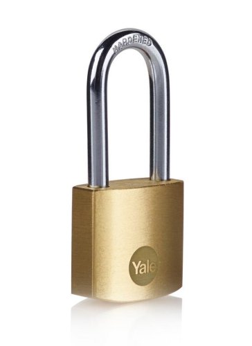 Zámek Yale Y110B/40/140/1, Standard Security, visací, s dlouhým trnem, 40 mm, 3 klíče