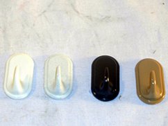 Kukica BAROKO ovalna samoljepljiva 50 kom KLC