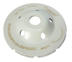 Gyémántcsiszoló korong 125 x 22 mm kétsoros, menet nélkül, betonhoz, MAR-POL (akce)