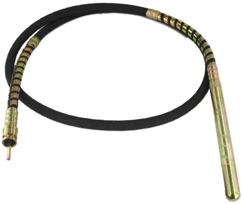 Schlauch für Betonrüttler M79494, Länge 4 m, Durchmesser 38 mm, Schnellverschluss, MAR-POL