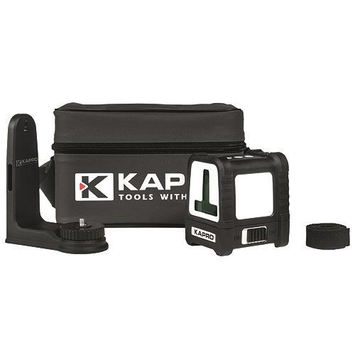 Laser KAPRO® 870G VHX Prolaser® VIP, krzyżowy, GreenBeam, IP65