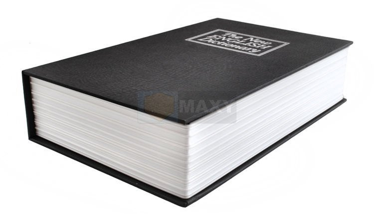 Safe - eine in einem Buch versteckte Kiste (akce)