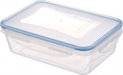 MagicHome Lunchbox, 1,35 lit, set 3 kosov, pravokotna, sponka