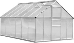 Greenhouse Strend Pro üvegház, Alu, polikarbonát PC 6 mm, 250x370x195 cm