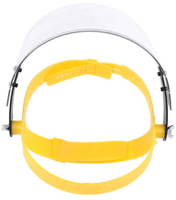 Gesichtsschutz aus Polycarbonat, Stärke 1,5 mm, XL-TOOLS