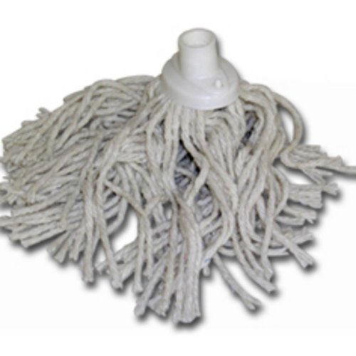 Zamiennik mopa bawełnianego MAXI z frędzlami, wykonany z włókien naturalnych