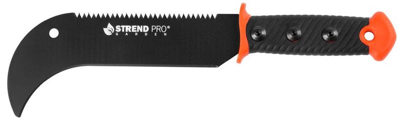 Machete Strend Pro M201A, 200 mm, uchwyt TPR, z zębami piły (akce)