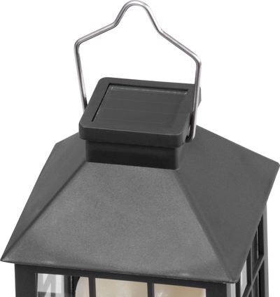 Lantern Strend Pro Garden, napelemes, lánghatású, 10,5x10,5x19 cm, eladó doboz 6 db