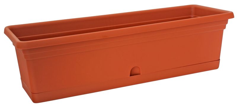 Virágcserép ICS MELISSA 60x20x16 cm, 11 lit., doboz, szőnyeggel