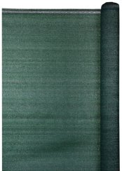 Tkanina cieniująca POPULAR.NET 1,8x25 m, HDPE, UV, 150 g/m2, 90% zieleń