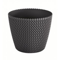 Blumentopf UH o260mm SPLOFY anthrazit Höhe 220mm