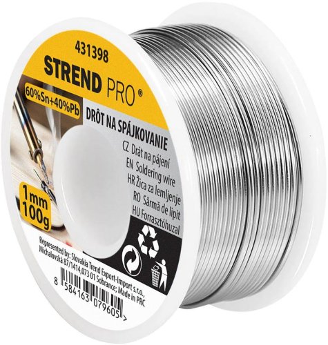 Cín Strend Pro, pro pájení 1 mm, 100 g
