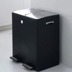 Koš odpadkový 2x30 litrů Black Rose Collection