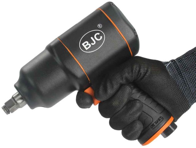Uťahovák pneumatický pištoľový 1/2“, 1.550 Nm, 6-7 bar, BJC-105