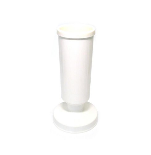 Nagrobna vaza 30 cm bela s KLC pokrovom