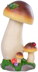 MagicHome dekoracija, Hrast, gljiva, poliresin, 13,7x11,6x24,7 cm (akce)