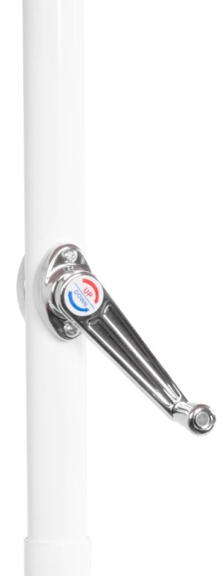 Parasol Zina, 230 cm, 34/34 mm, z zawiasem, beżowy