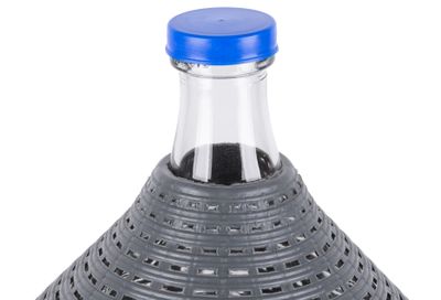 Demizón Strend Pro Cada Inco, 20 lit. üveg demizson borhoz és pálinkához, műanyag borítással