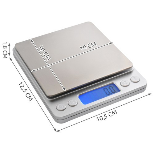 Kuchynská váha 2kg Ruhhy 24210