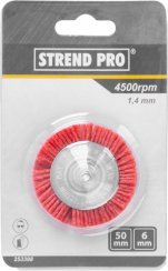 Brush Strend Pro AWB-038, 050 mm, rotund, nailon, cu tijă