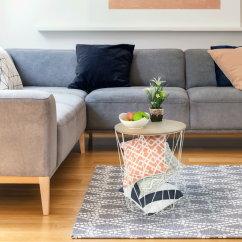 Beistelltisch, natur/weiß, NANCER TYP 3