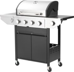 Grill Strend Pro Parma, BBQ, gaz, 4+1 palniki