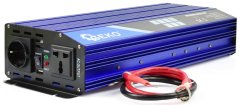 Menič napätia, vstup 12V/ výstup 230V, trvalý výkon 2.000W/nárazový výkon 4.000W, GEKO (akce)