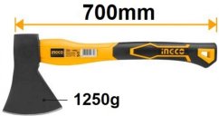 Axt 1250g INGCO Griff Fiberglas KLC