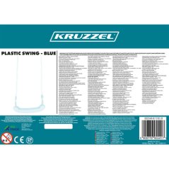 Műanyag hinta - kék 25446 (akce)