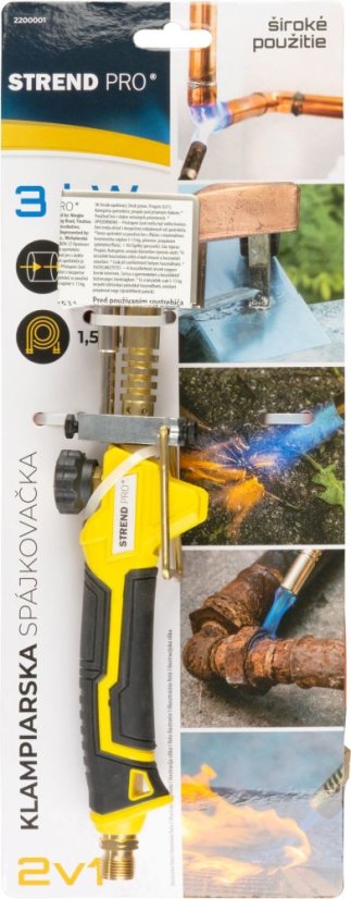 Strend Pro lemilo, plin, crijevo D-1,5 m