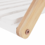 3-polna knjižna omara, naravni bambus/bela, PEORIA TIP 2
