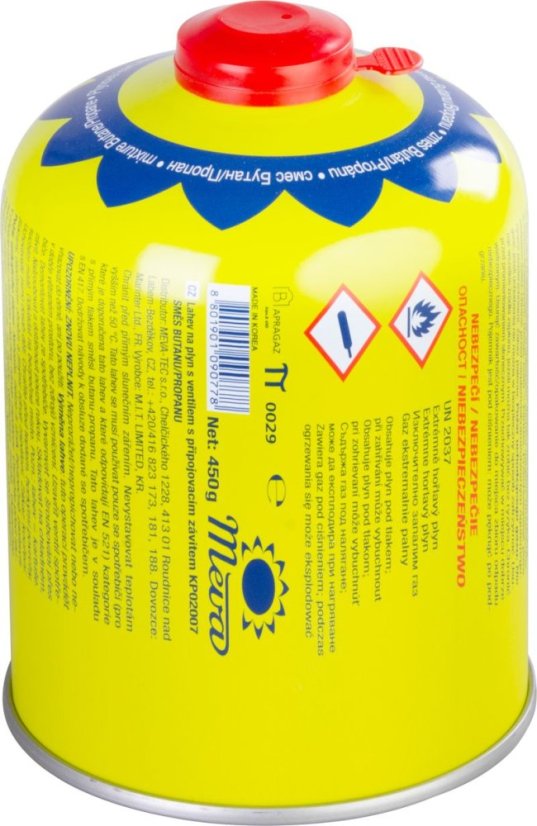 Meva kartuša 450 g, EN417, standardni navoj