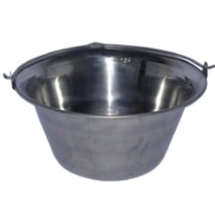 Edelstahltopf 20 l 47 cm hängend g9