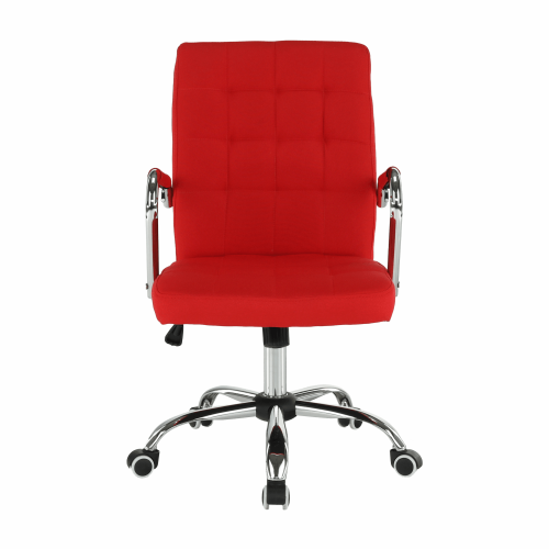 Krzesło biurowe, czerwony, MORGEN